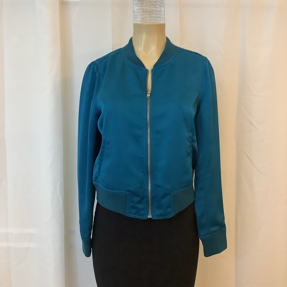 Large, Teal, Zip-Up Jacket. #ANewApproach - Picture 1 of 6